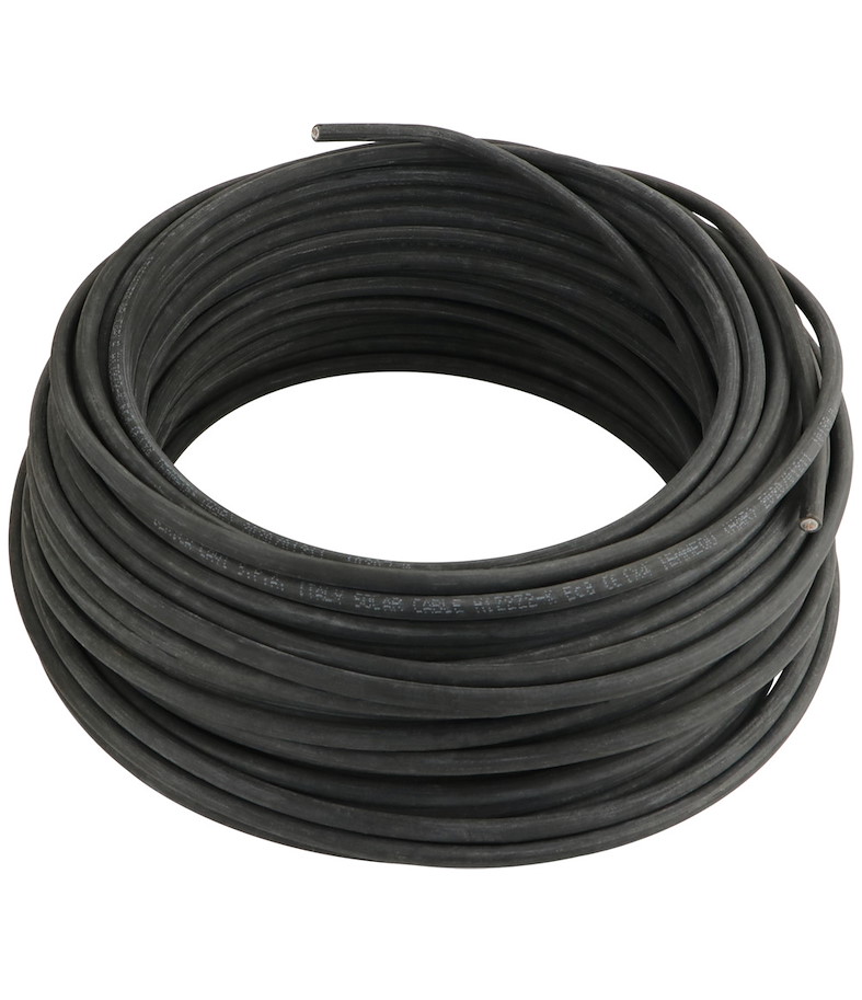 Solar-Kabel 1x 6.0 mm2, schwarz