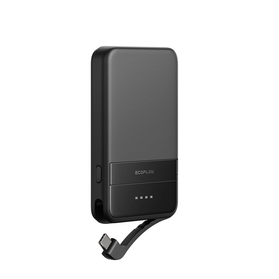 EcoFlow Rapid, magnetische Powerbank, 5'000 mAh, schwarz