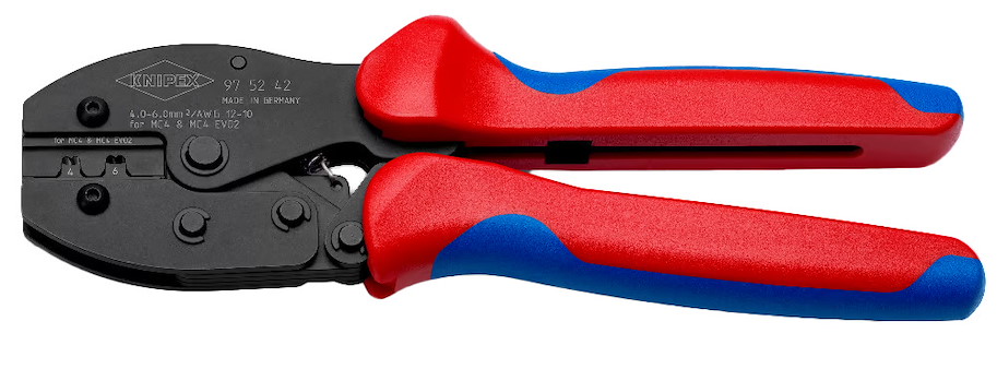 Knipex Presszange fuer MC4-/MC4 EVO 2-Steckverbinder