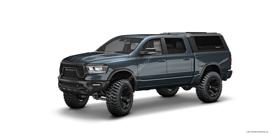SmartCap RSI Montagekit für Dodge Ram 1500 ab Bj. 19 short bed Doppelkabine EVO Hardtop 6-EV1000-MB
