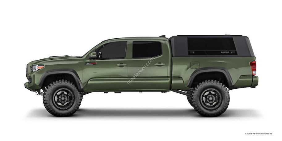 SmartCap RSI EVO Sport Toyota Tacoma Short Bed. Doppelkabine, Mattschwarz