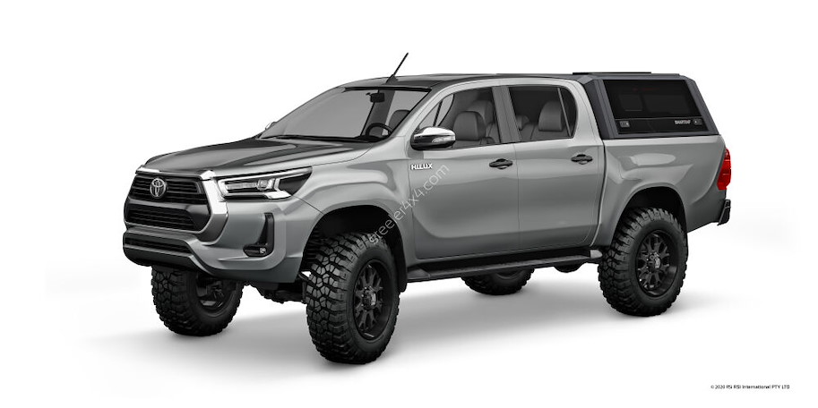 SmartCap RSI Montagekit Toyota Hilux ab Bj. 16 Doppelkabine EVO Hardtop 6-EV1304-MB