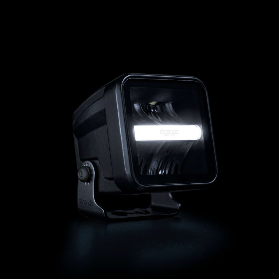 Strands Siberia XP Qube LED Arbeitsscheinwerfer 38 W Orange Weiss