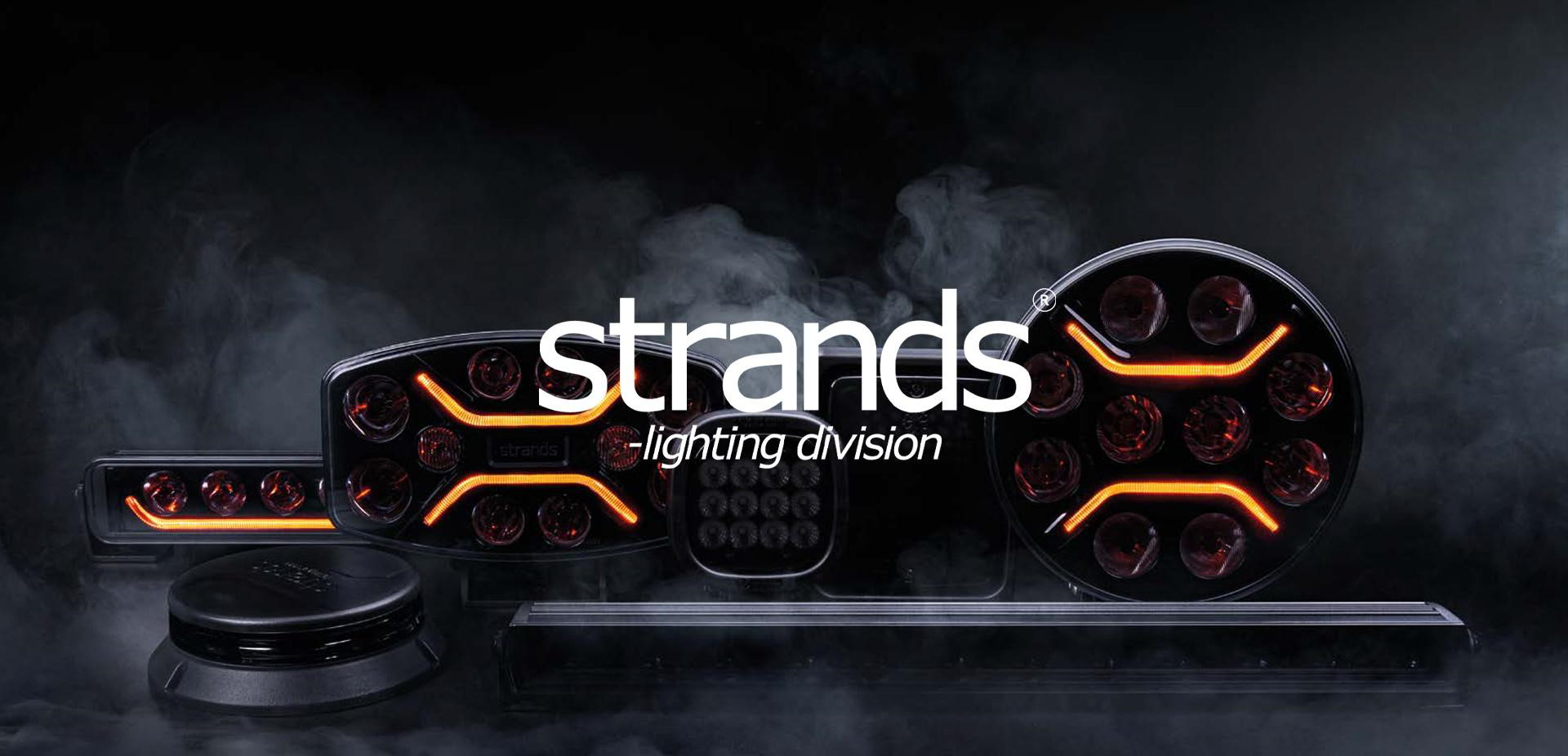 Strands Lighting Division Produktfamilie: Light Bar, Rückleuchten und Rundscheinwerfer im Nebel