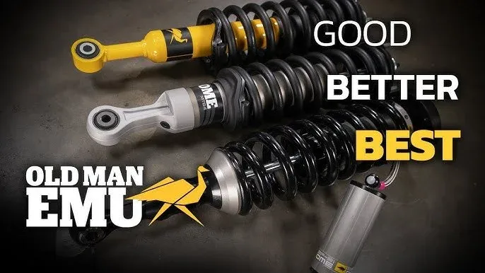 Old Man Emu Serien im Vergleich: Nitrocharger Sport, MT64 und BP-51