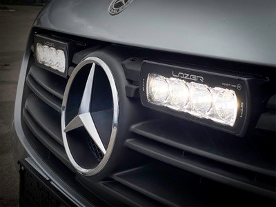 Lazer Lamps Kühlergrill-Kit für Mercedes Citan 2022+ inkl. 2x ST4 Evolution