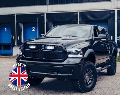 Lazer Lamps Kühlergrill-Kit RAM 1500 (2013+) inkl. 2x Triple-R 750 - Beacon