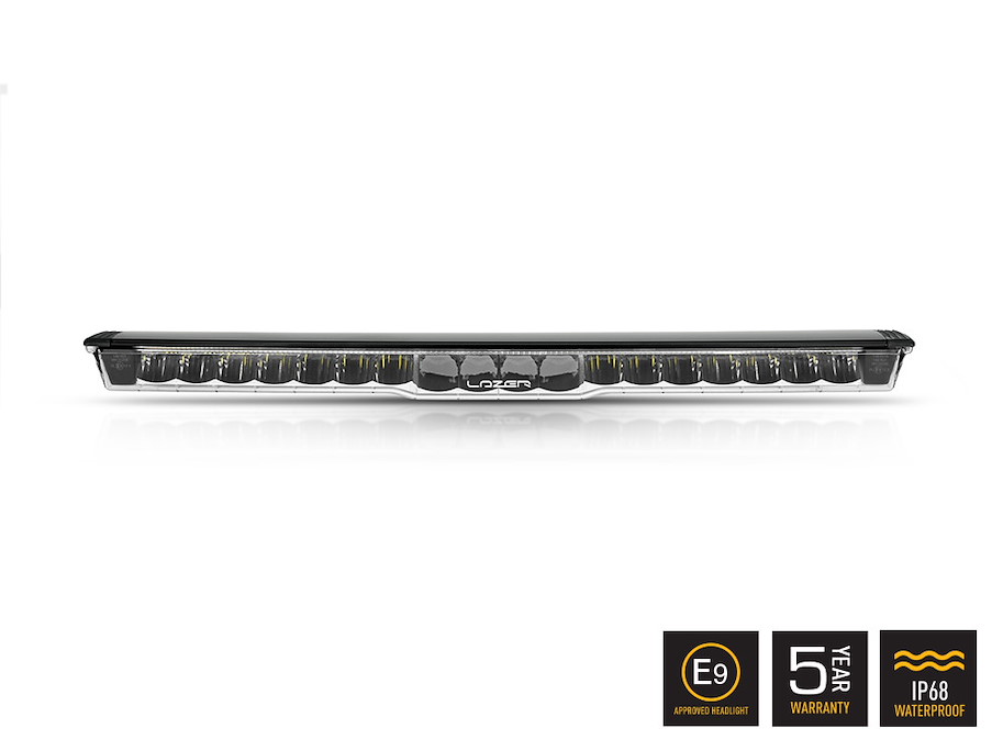 Lazer GLIDE Doppel-E Zulassung mit Positionslicht, 12-24V