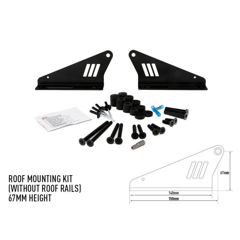 Lazer Roof Mounting Kit 67 mm