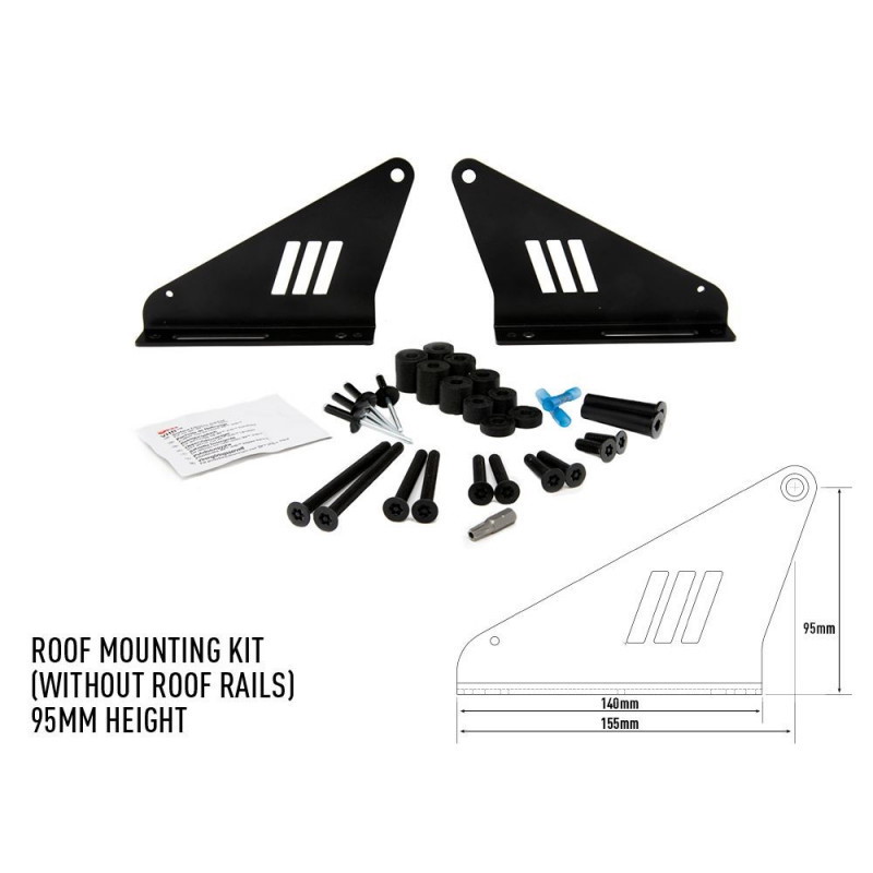 Lazer Roof Mounting Kit 95 mm
