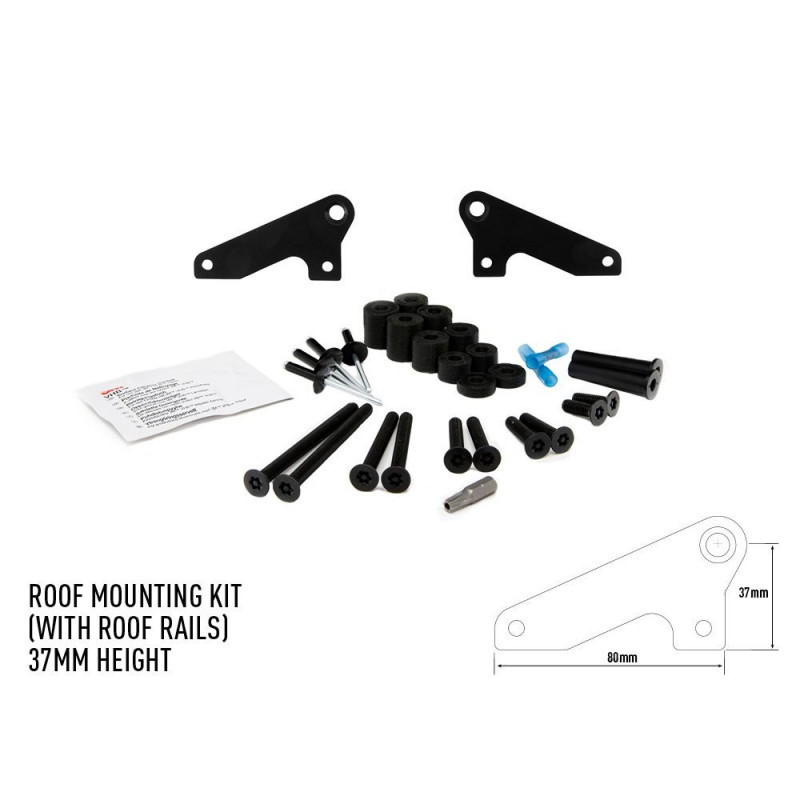 Lazer Roof Rail Mounting Kit 37 mm