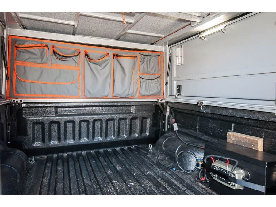 Alu-Cab Canopy Camper Canvas Tasche Kabinenseitig für Toyota Land Cruiser
