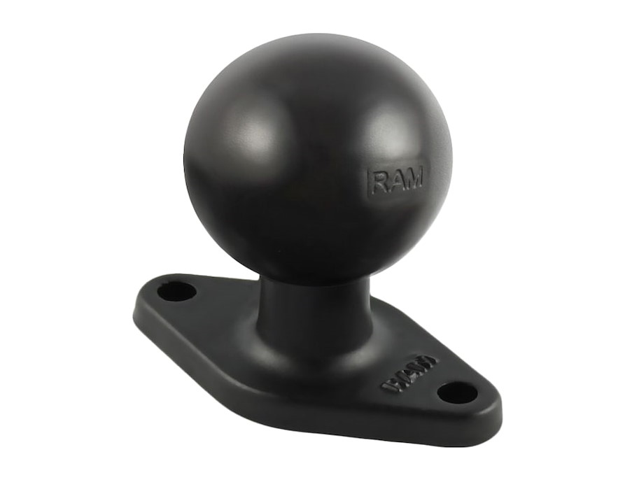 RAM Mounts Diamond Basisplatte (Trapez), C-Kugel (1.5“)