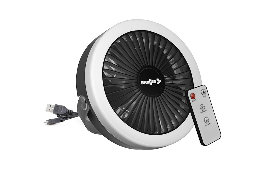 Brunner Moonbelle Outdoor-Ventilator mit LED