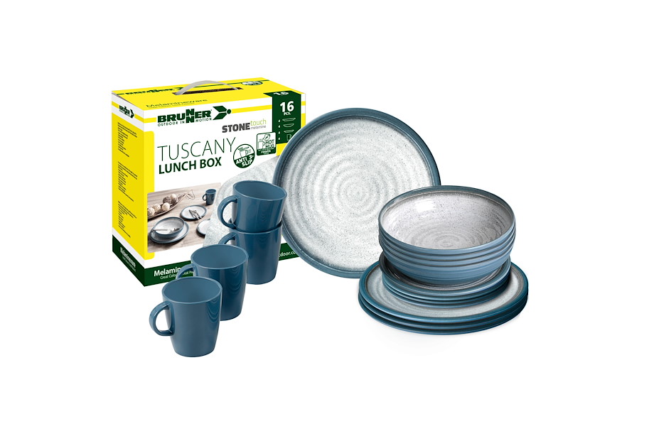 Brunner Lunch Box Tuscany Geschirrset 16-teilig