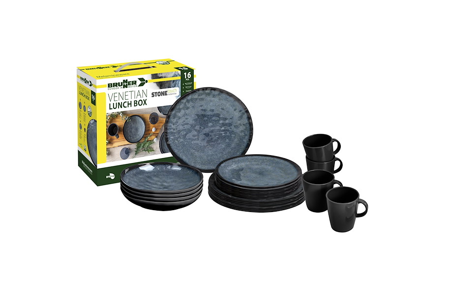 Brunner Lunch Box Venetian Geschirrset 16-teilig