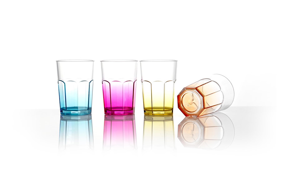 Brunner Octoglass Color Trinkglas-Set