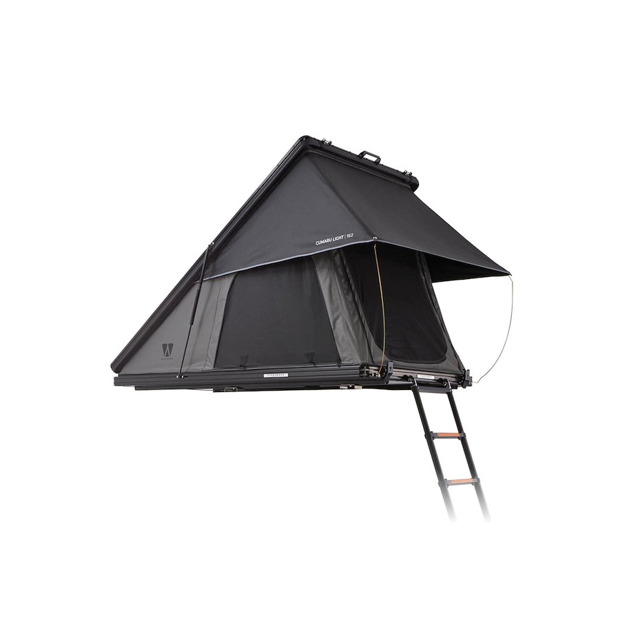 VICKYWOOD Alu Triangle Hartschalen Dachzelt CUMARU LIGHT 152 grau