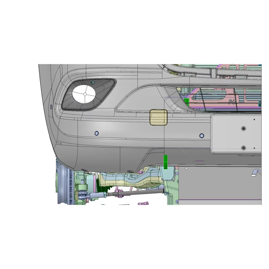 N4 Offroad Abschleppöse vorne Mercedes Sprinter (ab 2006)