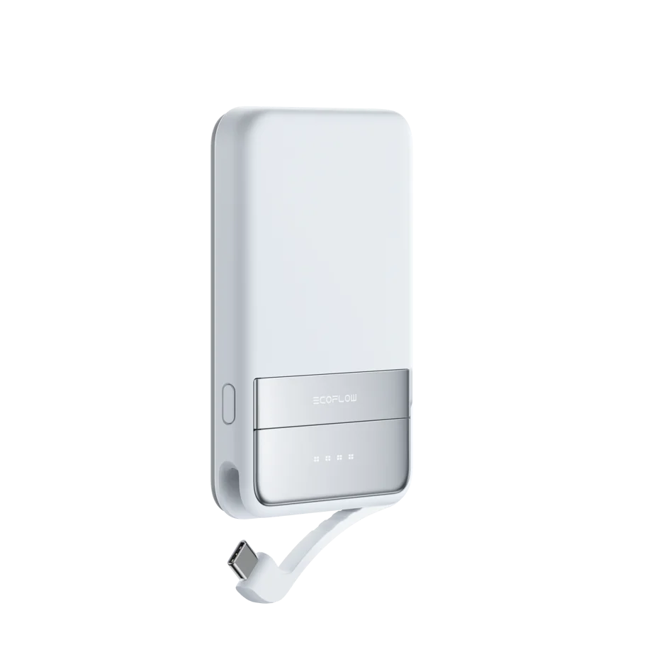 EcoFlow RAPID magnetische Powerbank 5000 mAh blau Qi2 MagSafe