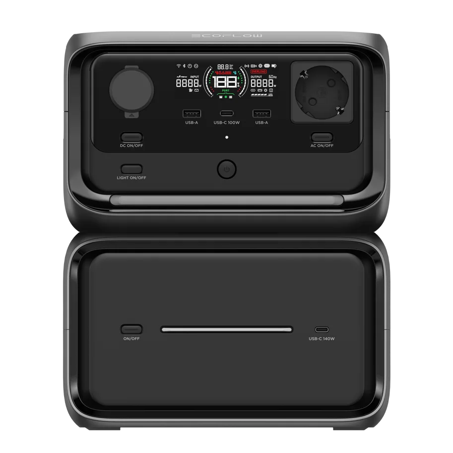 EcoFlow RIVER 3 Plus Max Powerstation 858 Wh EU-Version