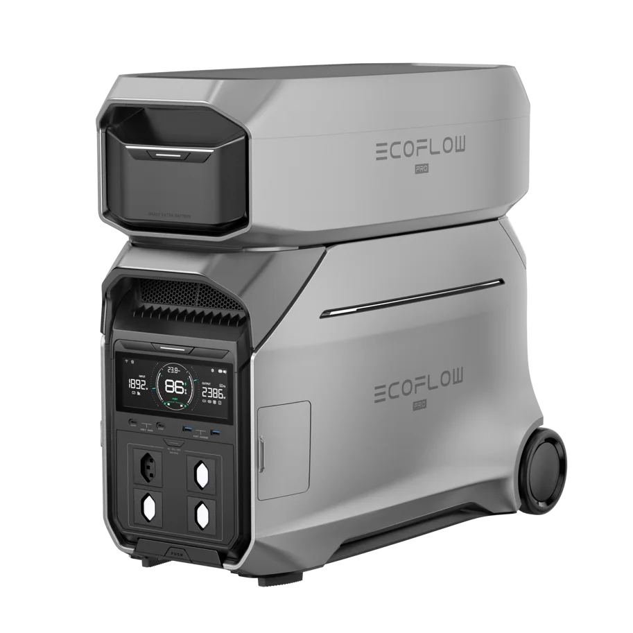 EcoFlow DELTA Pro 3 Powerstation und Zusatzbatterie Set CH-Version