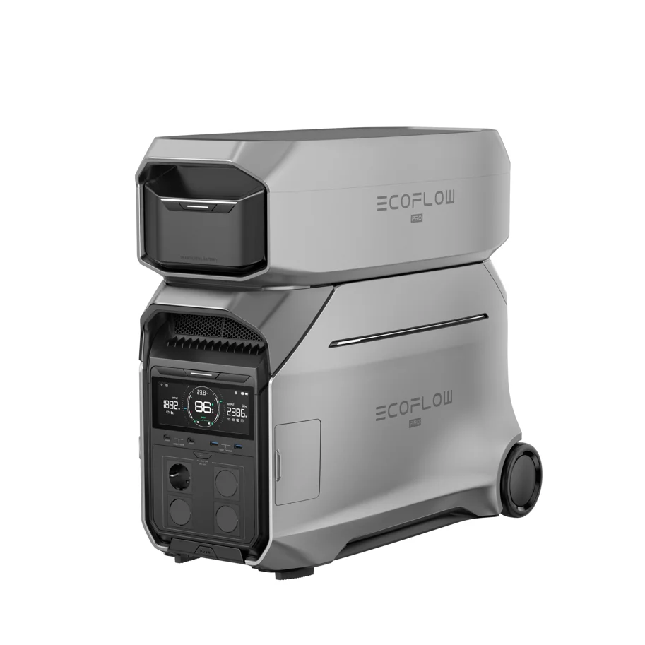 EcoFlow DELTA Pro 3 Powerstation und Zusatzbatterie Set EU-Version