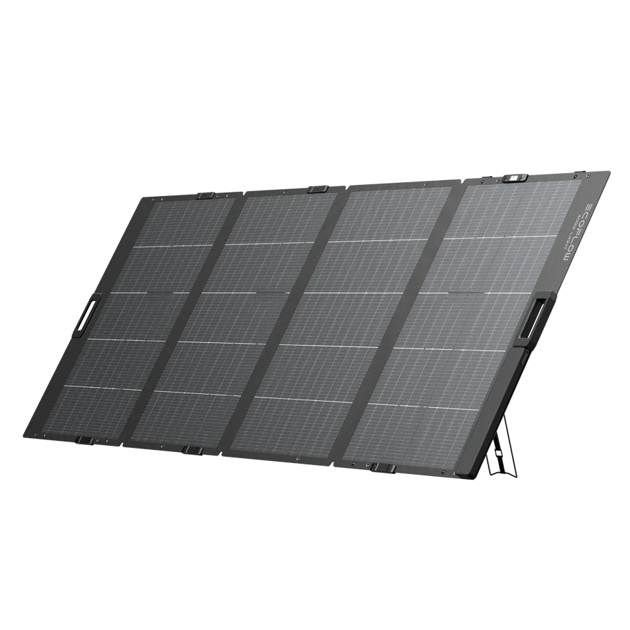 EcoFlow – Mono-Solarpanel, bifazial, faltbar, 400 W, der 2. Generation (XT-60)