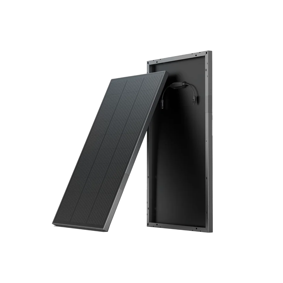 EcoFlow Mono-Solarpanel 100 W starr Set à 2 Stück