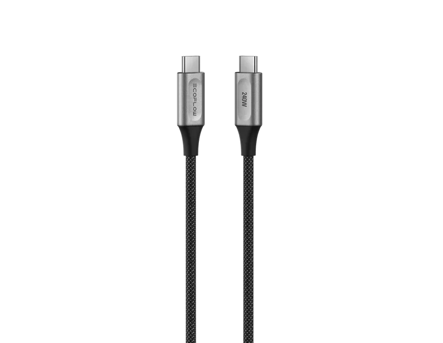 EcoFlow USB-C Ladekabel 240 W 1.8 m