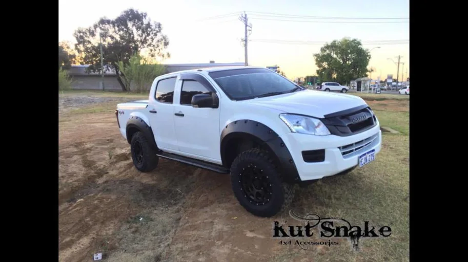 Kut Snake Kotflügelverbreiterung Isuzu D-Max RT 85 mm (2012-2020)