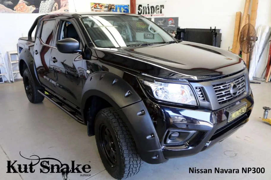 Kut Snake Kotflügelverbreiterung Nissan Navara D23 NP300 95 mm (2015-2020)