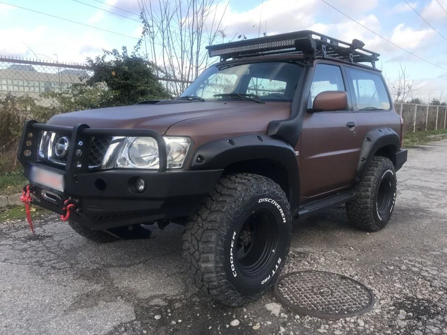 Kut Snake Kotflügelverbreiterung Nissan Patrol Y61 MK4 2-Türer 70 mm (2005-2014)