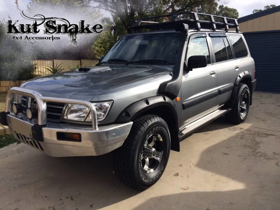 Kut Snake Kotflügelverbreiterung Nissan Patrol Y61 GR Serie 1 bis 4 55 mm (1997-2014)