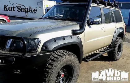 Kut Snake Kotflügelverbreiterung Nissan Patrol Y61 MK4 70 mm (2005-2014)