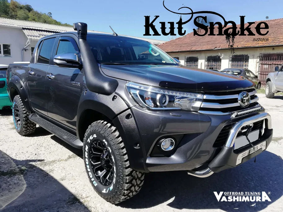 Kut Snake Kotflügelverbreiterung Toyota Hilux Rocco 75 mm (2018-2021)