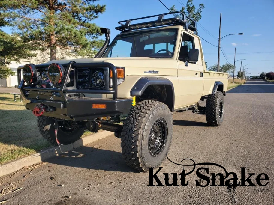 Kut Snake Kotflügelverbreiterung Toyota Land Cruiser 75/79 Einzelkabine 50 mm (1985-2006)