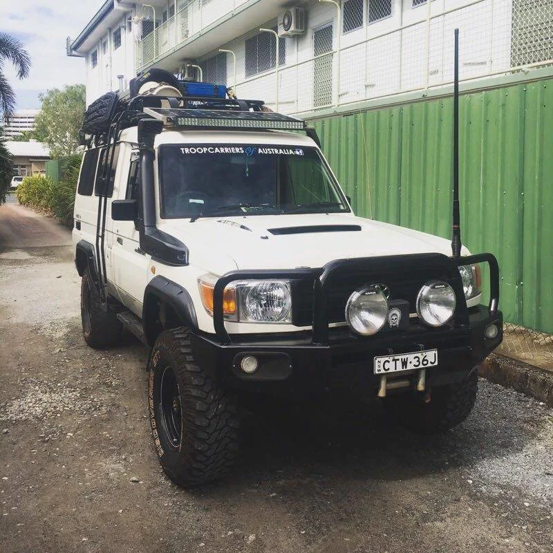 Kut Snake Kotflügelverbreiterung Toyota Land Cruiser 78 50 mm (ab 2007)