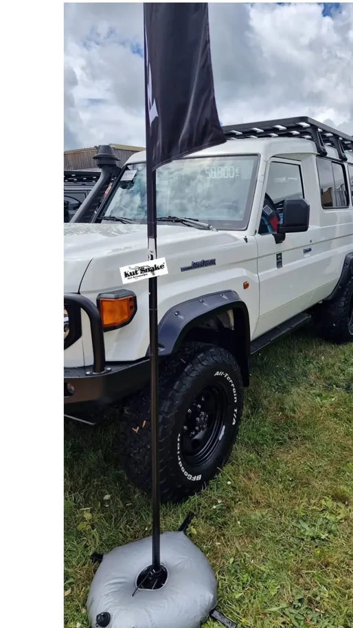 Kut Snake Kotflügelverbreiterung Toyota Land Cruiser 79 Einzelkabine Tall 70 mm (2024-heute)