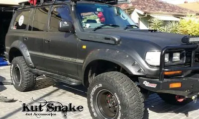 Kut Snake Kotflügelverbreiterung Toyota Land Cruiser 80/100 95 mm (1990-2008)