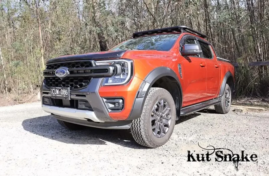 Kut Snake Kotflügelverbreiterung Ford Ranger PX4 Sport, XL, XLS, XLT 40 mm No Drill (2022-heute)