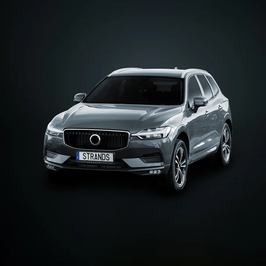 Strands NUUK E-LINE BLACK LED-Bar 20" Komplettkit mit Kennzeichenhalter für Volvo XC60 (ab 2017)