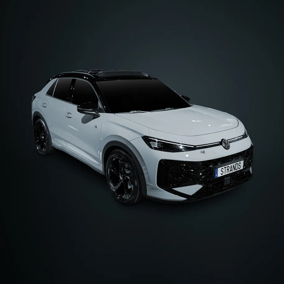 Strands NUUK E-LINE BLACK LED-Bar 20" Komplettkit mit Kennzeichenhalter für VW T-Roc (ab 2025)