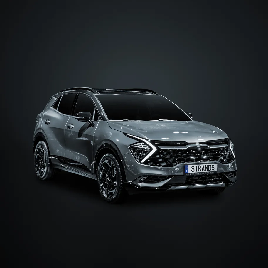 Strands NUUK E-LINE BLACK LED-Bar 20" Komplettkit mit Kennzeichenhalter für Kia Sportage (ab 2021)