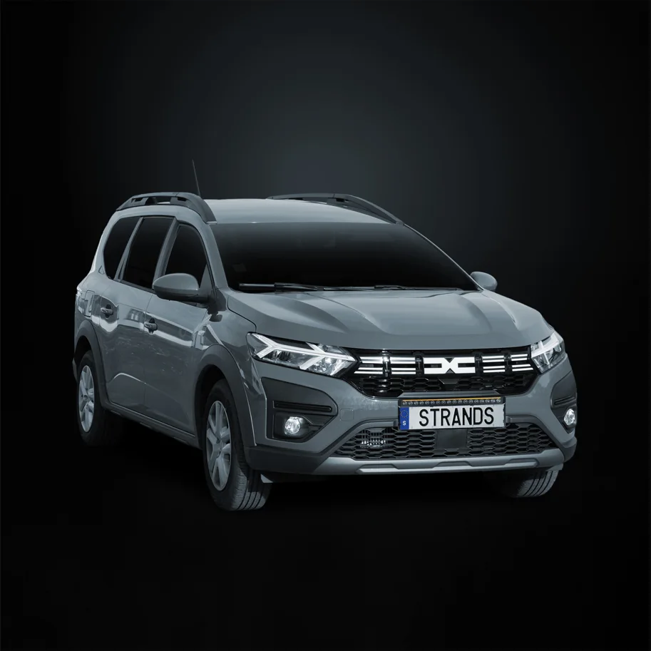 Strands NUUK D-LINE LED-Bar 20" Komplettkit mit Kennzeichenhalter für Dacia Jogger (ab 2025)