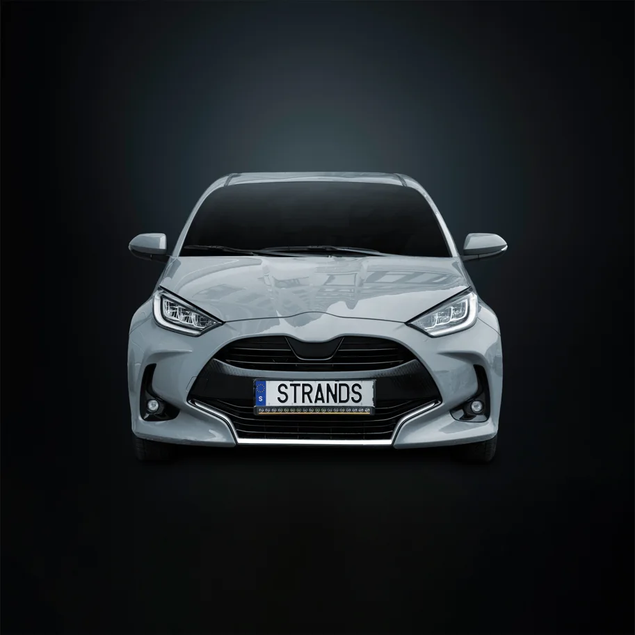 Strands NUUK D-LINE LED-Bar 20" Komplettkit mit Kennzeichenhalter für Toyota Yaris (ab 2024)