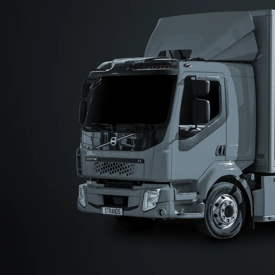 Strands LED-Bar-Paket DARK KNIGHT NUUK 2X 14" für Volvo FE/FL (ab 2021)