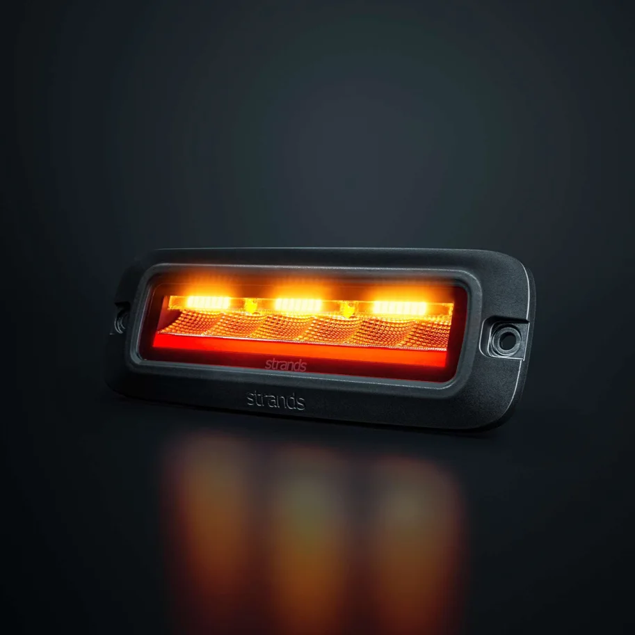 Strands Siberia MO LED-Rückleuchte 4 Funktionen mit Warnlicht