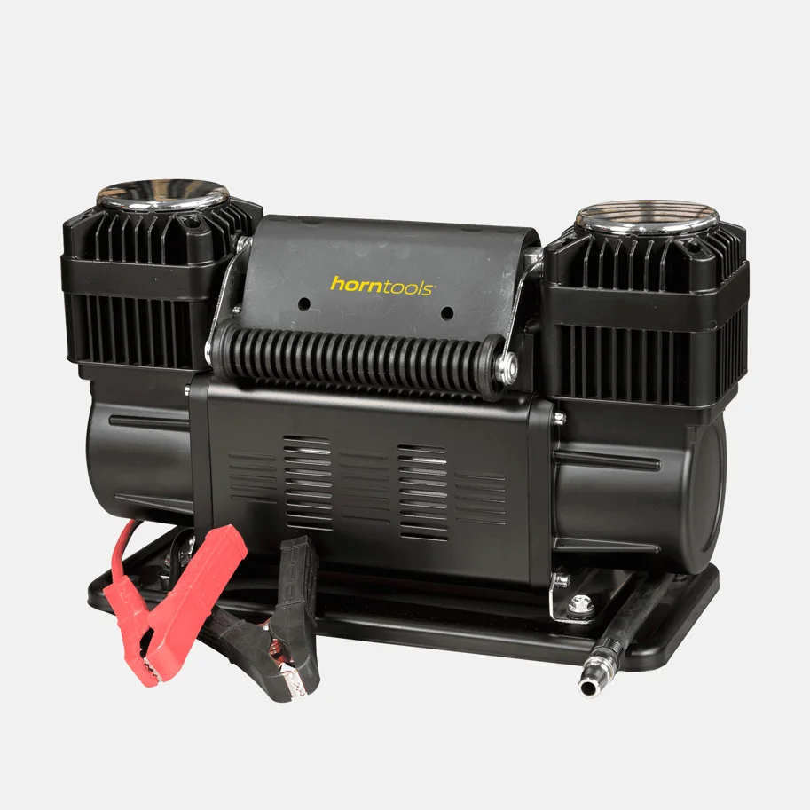 horntools Kompressor Hercules I mobil 24 V 2 Zylinder 300 l/min 8 bar
