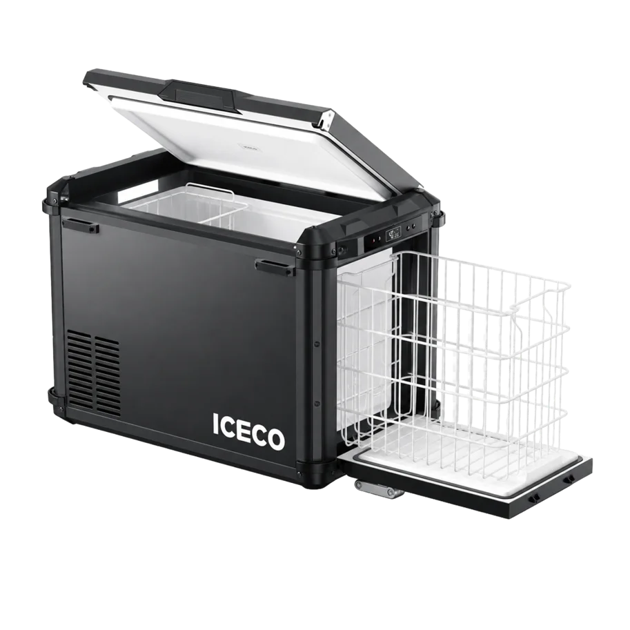ICECO VL45PLUS Kompressor-Kühlbox 45 l, Single-Zone, Schwarz